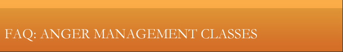 anger management FAQ general