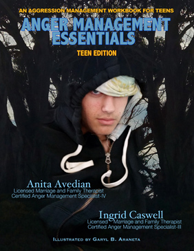 Book cover Anger Management Essentials Workbook Teen Edition